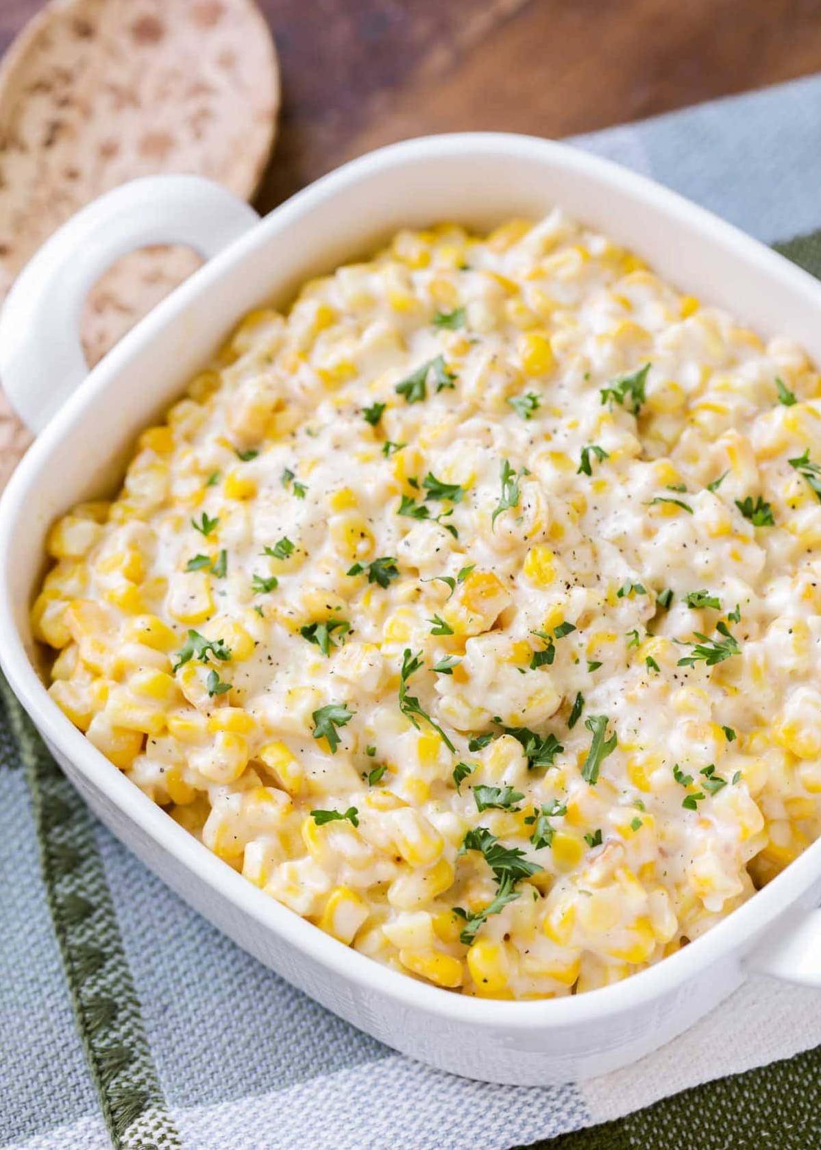  Why say corn when you can say creamed corn?